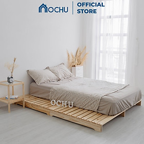 Mua Giường Ngủ Pallet Gỗ Thông OCHU - Pallet Bed - Natural