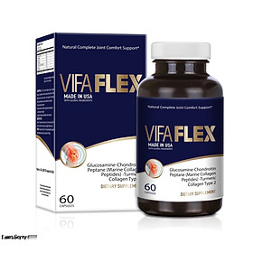 VIFA FLEX _ TPCN hỗ trợ xương khớp (60 viên) #PEPTANE, Glucosamine và các tinh chất quý từ thiên nhiên, giúp tái tạo sụn khớp, giảm đau xương khớp