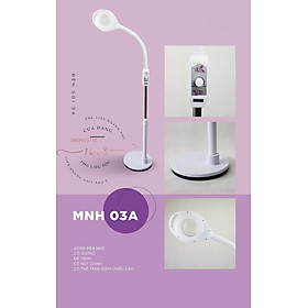 Đèn Led Soi Da - Đèn nối mi làm nail spa tatoo chân nặng ánh sáng mát chỉnh được ánh sáng xoay 360 độ