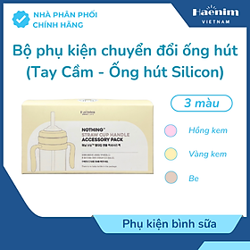 Haenim Bộ chuyển đổi ống hút Nothing All -in -one cho bé từ 6M (Có tay cầm) - Hàng chính hãng có tem bảo đảm