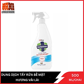 Dung dịch tẩy rửa bề mặt Hương Vải Lanh 500ml