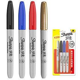 Bộ Bút Lông 4 Màu Sharpie