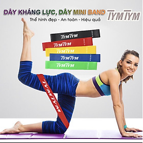 Dây mini Band PK5105, Kháng lực tập chân mông , phụ kiện gym chính hãng