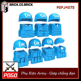 Phụ kiện Đồ chơi Lắp ráp Army Trang Phục Quân Đội Liên Hợp Quốc Giáp UN PGPJ4075