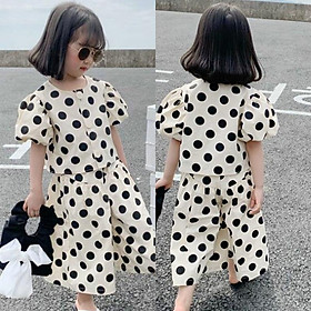 BTG13 Size90-130 Đồ bộ bé gái, áo thun + quần dài Thời trang trẻ Em hàng quảng châu