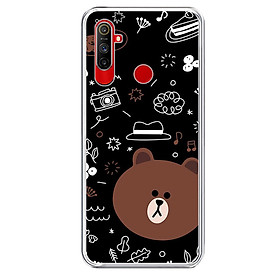 Ốp Lưng Dẻo Cho Điện Thoại Realme C3 - 01286 0156 BROWN05 - Hàng Chính Hãng