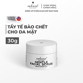 Tẩy tế bào chết da mặt Sakura Gentle Facial Scrub 30ml