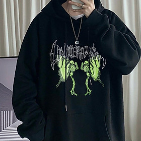 Áo Hoodie Nam Họa Tiết Đầu Lâu Bướm GrungeBest độc đẹp Quà Sinh Nhật Cho Bạn Bè