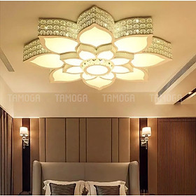 Mua Đèn Mâm Ốp Trần Hiện Đại Led Trang Trí DCH 0904 Đường kính 700mm 3 chế độ Ánh sáng