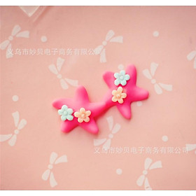 *HN* Charm ngôi sao gắn hoa cho các bạn trang trí vỏ ốp điện thoại, làm Jibbitz, DIY