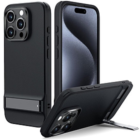 Ốp Lưng cho iPhone 15 Pro Max ESR Boost Kickstand Phone Case - Hàng Chính Hãng