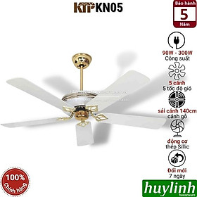 Mua Quạt trần cánh gỗ Kim Thuận Phong KTP KN05 - Hàng chính hãng