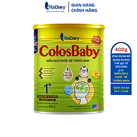 Colosbaby IQ Gold 1 + 400g hỗ trợ phát triển trí não