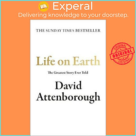 Sách - Life on Earth by David Attenborough (UK edition, paperback)