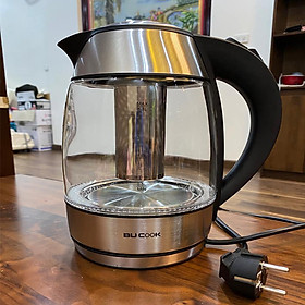 Mua Ấm Siêu Tốc Bình Siêu Tốc Thủy Tinh Của Đức BUCOOK BNP0521 Dung Tích 1.8L - Hàng Chính Hãng Bảo Hành 24 Tháng