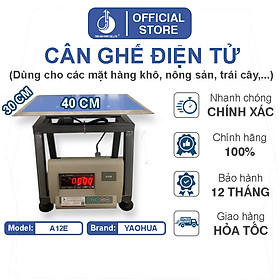 Mua Cân Ghế Điện Tử A12E - Mặt Bàn Cân 300X400MM