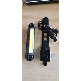 Đèn Cảnh Báo MOSOWORLD Màu Kép Gắn Đuôi Xe Đạp Sạc Bằng Cổng USB
