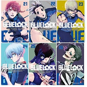 Combo BlueLock: Từ Tập 21 Đến Tập 26 (Bộ 6 Tập)