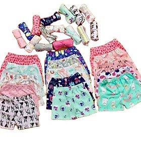 Set 10 cái QUẦN ĐÙI BÉ GÁI- QUẦN CHỤC BORIP XUẤT KHẨU MỀM MỊN
