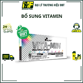 VITA-MIN MULTIPLE SPORT – 60 Viên Vitamin tổng hợp và khoáng chất. Hổ trợ sức khoẻ cho đối tượng tập luyện thể thao.