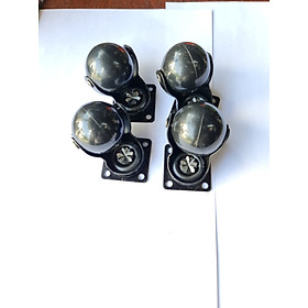 Mua Bộ 4 bánh xe địa cầu không hãm phanh - màu đen loại 40mm