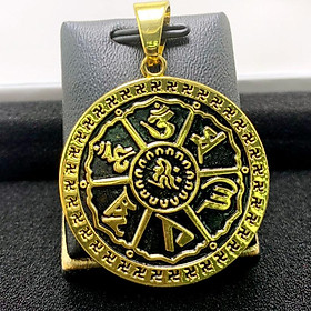 Dây Chuyền Amulets MS 105.17.09 - Tặng Kèm Dây Vải - Hộp Nhung Đỏ - Kim Tiền Jewelry