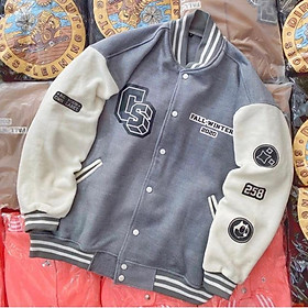 Áo Khoác Bomber Nỉ Dày Dặn 2020 Unisex