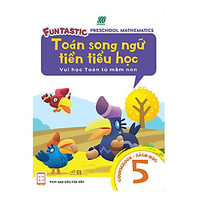 Hình ảnh Toán Song Ngữ Tiền Tiểu Học - Sách Học 5