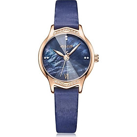 Đồng hồ nữ ja-1155 julius hàn quốc dây da