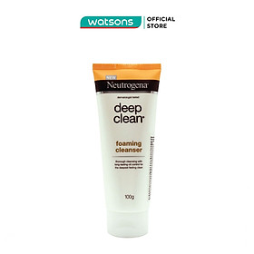 Sữa rửa mặt neutrogena deep clean làm sạch sâu kiểm soát nhờn 100g
