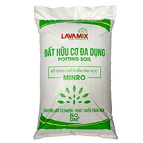 Đất Hữu Cơ Đa Dụng (50dm3) Trồng Rau Sạch, Hoa Màu, Trồng Cây, Trồng Kiểng, Trồng Hoa