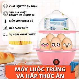 Mua MÁY HẤP TRỨNG - THỨC ĂN - ĐA NĂNG 2 TẦNG