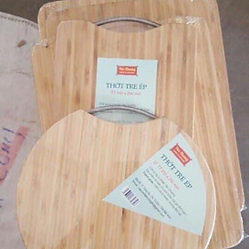 Mua Thớt tre cao cấp có móc treo inox loại 290x290
