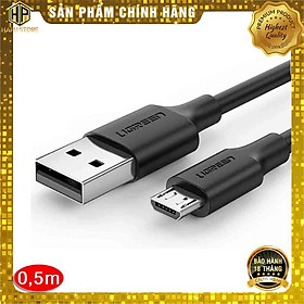 Mua Ugreen 60135 - Cáp sạc nhanh 2.4 A dài 0 5m chuẩn Micro USB cao cấp- Hàng Chính Hãng