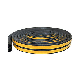 Cuộn 10 Mét Ron Dán Khung Cửa Giảm Tiếng Ồn Va Đập, Ngăn Bụi, Ngăn Côn Trùng Size 4 mm 6 mm 8 mm 10 mm - Hàng Chính Hãng