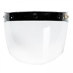2Pcs Retro Open Face  Visor Wind  Lens Anti-fog Anti-scratch