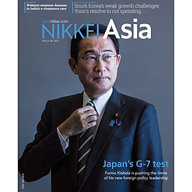 Download sách Tạp chí Tiếng Anh - Nikkei Asia 2023: kỳ 21: JAPAN'S G-7 TEST