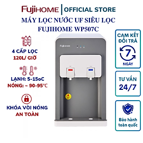 Mua Máy lọc nước UF siêu lọc FUJIHOME WP507C  Tích hợp làm nước nóng lạnh  Làm lạnh nhanh bằng máy nén Block  Hàng chính hãng bảo hành 24 tháng