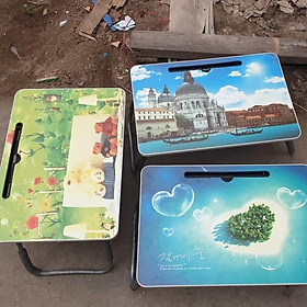 Mua Bàn học gấp gọn thông minh có khe cắm dành cho ipad kèm bút