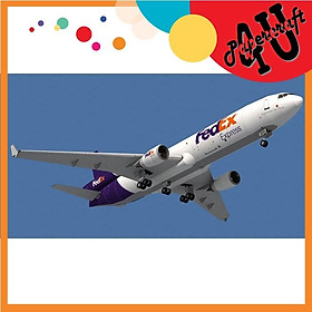 Mô hình giấy máy bay Fedex Express MD-11 tỉ lệ 1/100