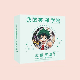 Hộp quà viền tròn Boku no Hero Academia Học viện anh hùng anime chibi