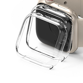 Bộ 2 Ốp dành cho Apple Watch 7 41mm/45mm RINGKE Slim - Hàng Chính Hãng