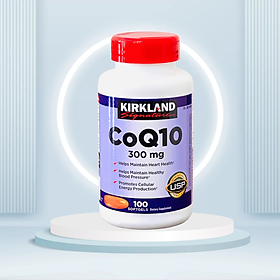 Viên Uống Hỗ Trợ Tim Mạch Kirkland CoQ10 - USA, hộp 100 viên