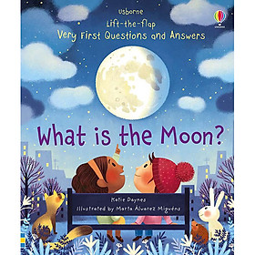 Hình ảnh Sách tương tác tiếng Anh - Lift-the-Flap Very First Questions & Answers What Is The Moon?