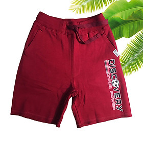 QUẦN SHORT BÉ TRAI CATRIO IN DISCOVERY là quần ngố, quần lửng trẻ em từ 5 tuổi 20kg đến 14 tuổi 50kg, vải dệt kiểu da cá 100% cotton an toàn đạt chuẩn xuất khẩu, khi kết hợp với áo phông ngắn tay thành bộ đồ bé trai mặc đi học, đi chơi du lịch rất đẹp