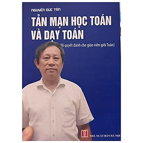 Sách - Tản mạn học toán và dạy toán (PV)