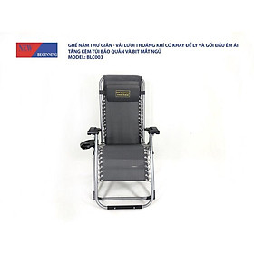 Mua Ghế xếp thư giãn  Khung sắt cao cấp  Ghế xếp nằm ngủ trưa gấp gọn tiện lợi