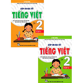 Combo Giúp Em Học Tốt Tiếng Việt Lớp 2 - Tập 1 + Tập 2 (Dùng Kèm SGK Cánh Diều) (Bộ 2 Cuốn) _HA