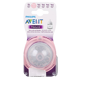 Núm ti Avent Natural đủ số 1,2,3,4,Y cho bé - 1 Đổi 1 Nếu Lỗi NSX