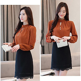 Áo Cổ Lọ Ba Nút